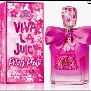Juicy Couture Viva La Juicy Petals Please 3.4oz Large bottle sealed in plastic